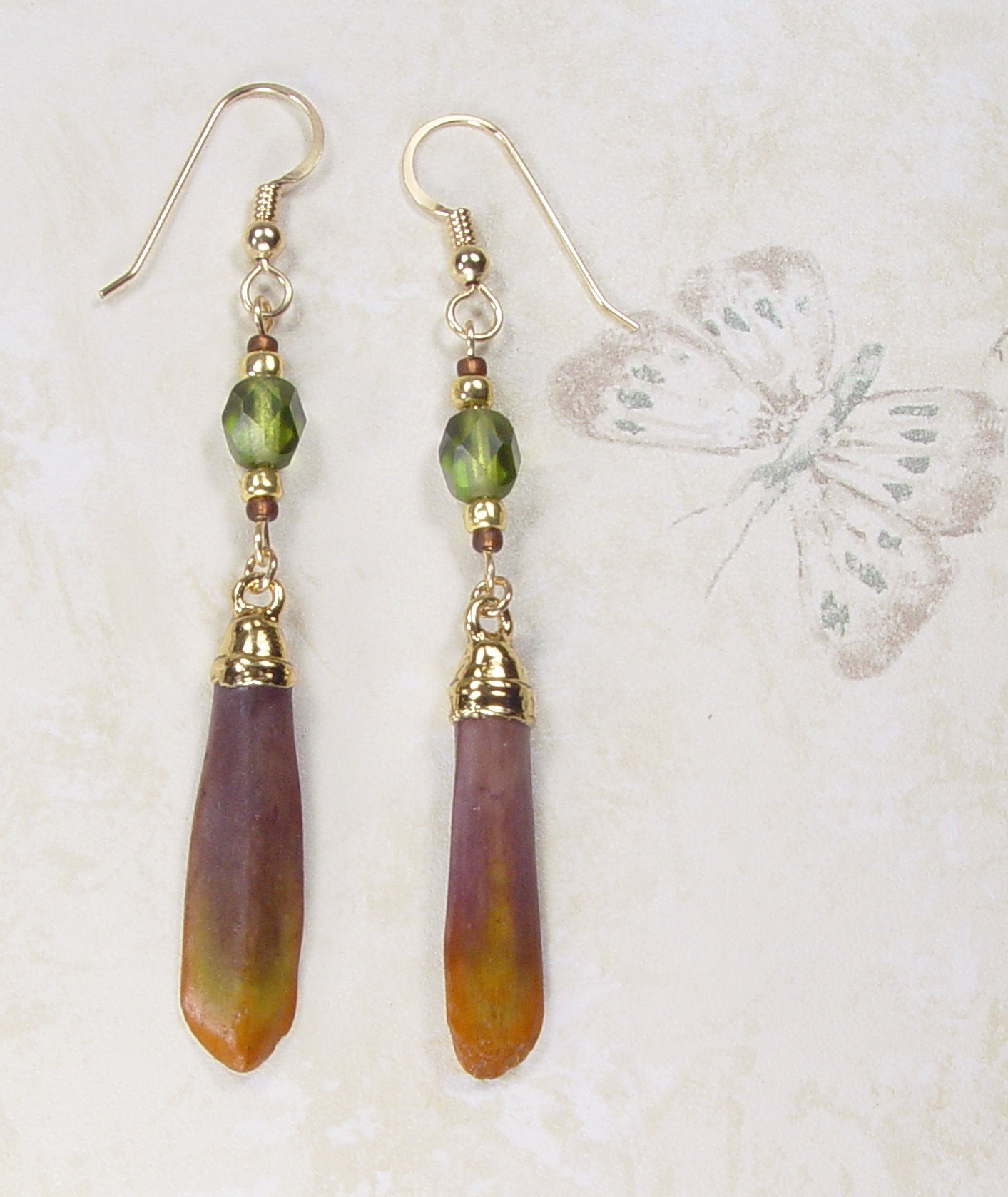 Sea Urchin Spine Earrings